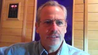 Steve talks about detoxing results using his Clearlight Infrared Sauna - Review
