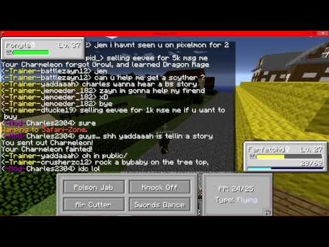 Pixelmon 2.5.7 episode 1 on dittocraft