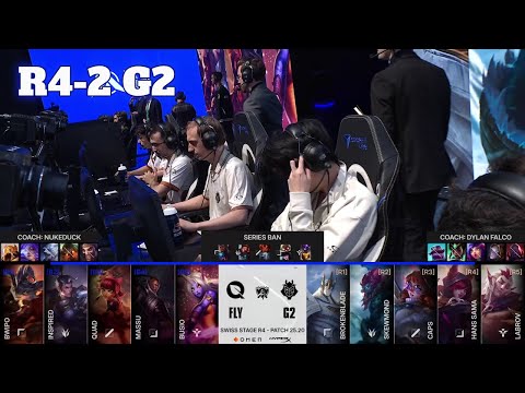 FLY vs G2 - Game 2 | Day 6 LoL Worlds 2025 Swiss Stage | FlyQuest vs G2 Esports G-2 full