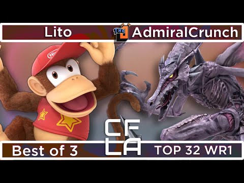 admiral crunch (ridley) vs lito (diddy) - CFL Arcadian - Top 32 - Winners Round 1