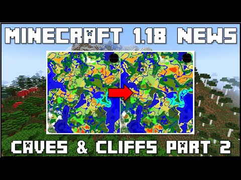Minecraft 1.18 News - Biome Generation Tweaks & Bugs!