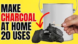 Easy Way To Make Charcoal In Your Backyard ( 20 AMAZING USES )