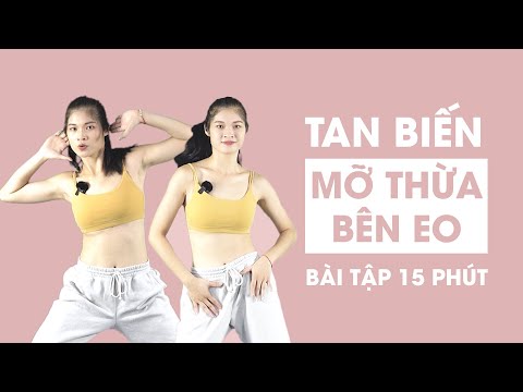 15 phút Aerobics cho VÙNG EO THON GỌN, TAN MỠ THỪA 👙☑️ HLV Thảo Trương