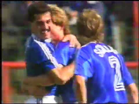 1988/1989 25. Spieltag 2. Bundesliga FC Schalke 04 - SV Darmstadt 98