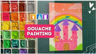 Gouache Painting Tutorial | How to Paint like a Pro | Step by Step Tutorial | Himi Gouache
