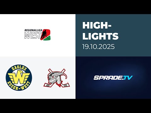 19.10.2025 - Highlights - Eagles Essen-West vs. Ratinger Ice Aliens
