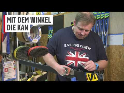 Skiservice selbst gemacht: So feile ich die Kanten