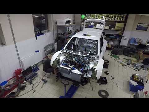 SKODA Fabia R5 - rebuilding