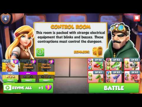 DRAGON MANIA LEGENDS BATTLE THE DAILY DUNGEON 28-05-2017