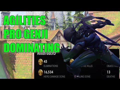 AGILITIES PRO GENJI DOMINATING - GRAND MASTER OVERWATCH SEASON 22