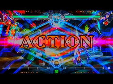 BBCF Taito Sendaiclis - Hage (Tager) VS Mio (Litchi)
