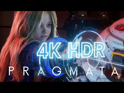 PRAGMATA SKETCHBOOK Demo | High Settings | RX 9060 XT 8GB | Gameplay | TEST HDR 4K |