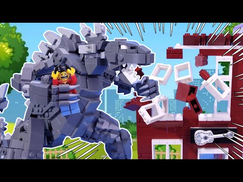 Godzilla VS. Lego City