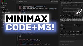 Minimax Code + M3 : Crazy Alternative to Claude,Codex!