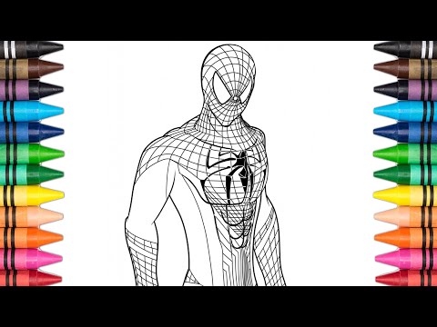The Amazing SPIDER-MAN Coloring Page #81 - Jim Yosef & EMM - Shudder [NCS Release]