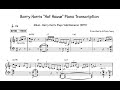 Barry Harris "Hot House" Piano Transcription