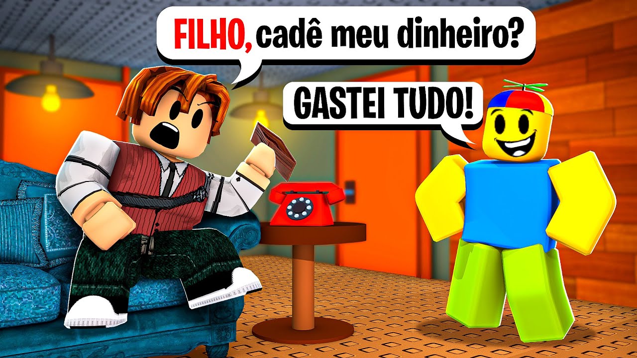 MEU FILHO GASTOU TODO MEU DINHEIRO!