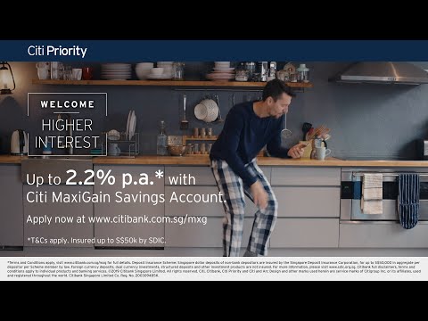 Ganhe até 2,2% ao ano* com a conta poupança Citi MaxiGain
