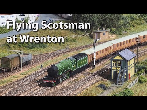 Flying Scotsman on Wrenton, my N Gauge Model Railway Layout