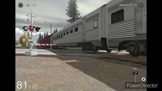 NYC Dreyfuss Hudson Train Pass the crossing hills and more!