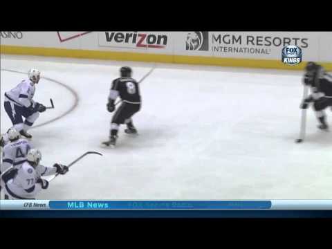 Anze Kopitar goes Top Shelf on the rush Nov. 19 2013
