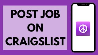 How to Post Jobs on Craigslist (EASY!)