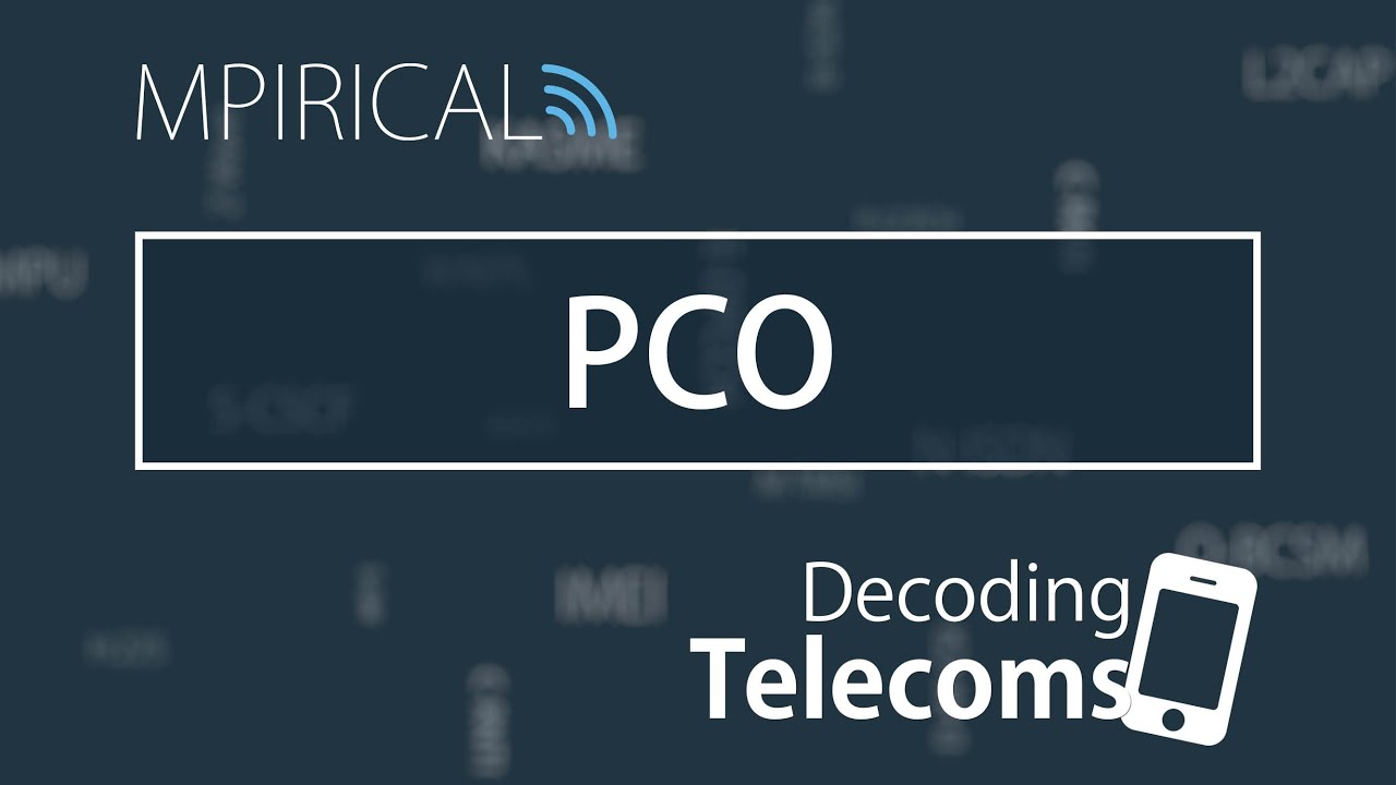 PCO - Decoding Telecoms