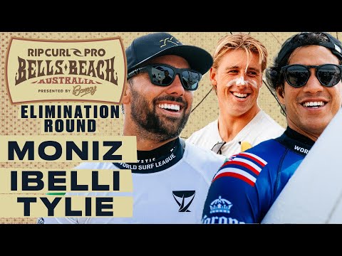 Caio Ibelli, Tully Wylie, Seth Moniz | Rip Curl Pro Bells Beach 2024 - Elimination Round