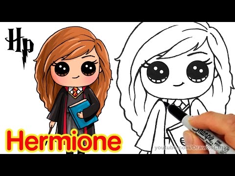How to Draw Hermione Easy | Harry Potter