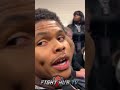 SHAKUR STEVENSON DOESNT CARE FOR GERVONTA VS RYAN GARCIA!
