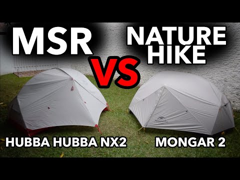 MSR Hubba Hubba NX2 VS NatureHike Mongar (Comparison and Differences)