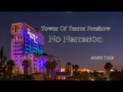The Twilight Zone Tower Of Terror Preshow, But There's No Narration