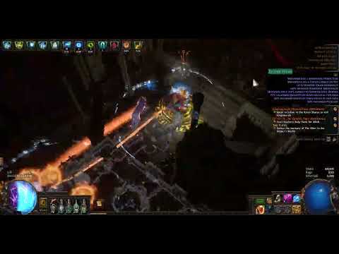 Path of Exile 3.27 - Necromancer - What 2 Divine Kinetic Blast CI Build looks like