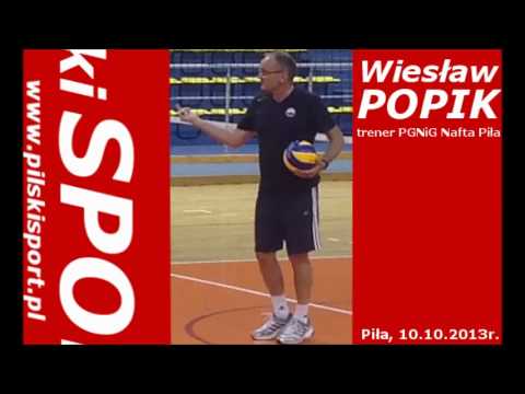 Rozmowa z nowym trenerem PGNiG Nafta Piła - Wiesławem Popikiem