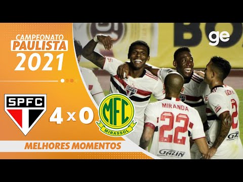 Vídeo - São Paulo 4 x 0 Mirassol - Quartas de final - Paulistão 2021!