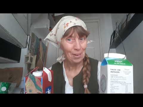 Kulturlab - Mor Anna gör en fågelmatare