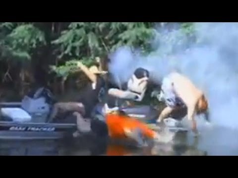 Boat Engine Explosion