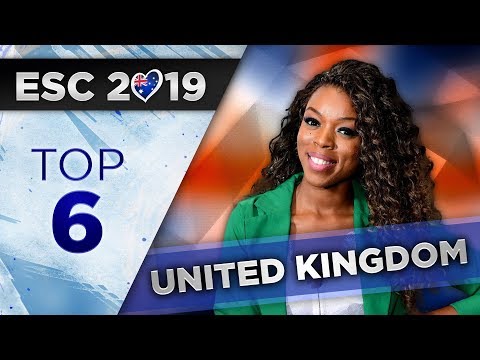 Top 6 - United Kingdom Eurovision 2019 (You Decide)