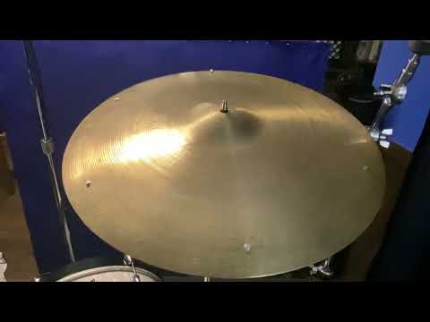 Zildjian 20" A. Zildjian Small Stamp Ride Cymbal 1957 - 1960 - Traditional image 5