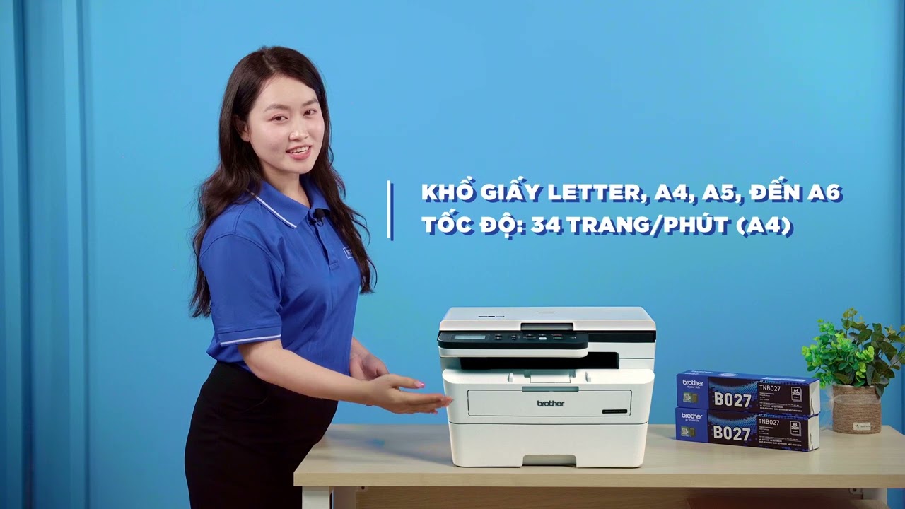 Giới Thiệu Máy In Thế Hệ Mới Brother DCP-B7620DW | DTEX