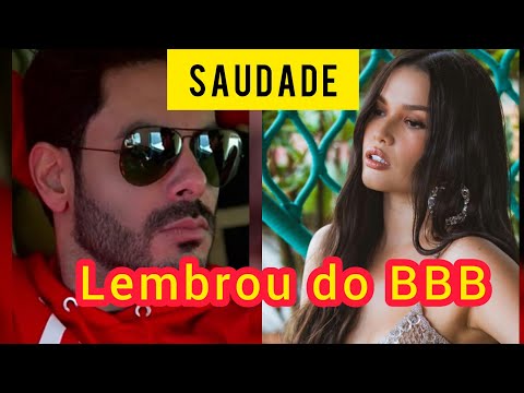 SAUDOSO, RODOLFFO lembra e Fala do BBB 21/