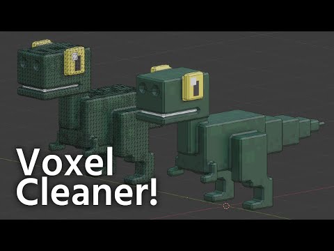 Voxel Cleaner Addon for Blender - Coming soon!