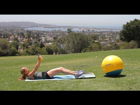 Crunches WIth Kettlebells