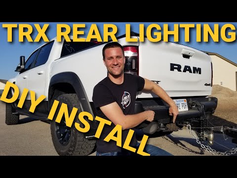RAM TRX Rear Aux Lighting Install With Shifts And Grins Fab DIY