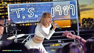 [Remastered 4K • 60fps] Shake It Off - Taylor Swift • Secret Session with iHeartRadio (2014) EAS