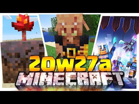 ECCO IL BRUTO! NUOVO MOB DELLA 1.16 - Minecraft ITA SNAPSHOT 1.16 20w27a