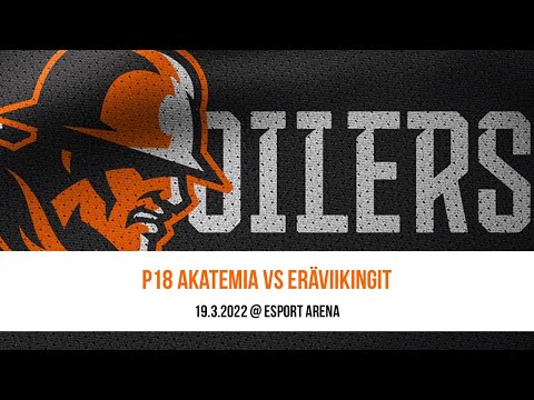 19.3.2022 Oilers P18 Akatemia vs EräViikingit valkoinen