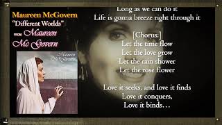 MAUREEN  McGOVERN - Different Worlds with Lyrics