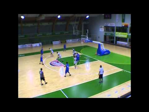 KK Zlatorog Laško koš s sredine, prijateljska tekma kadeti