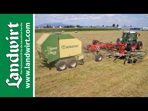 Swather and round baler combined | landwirt.com